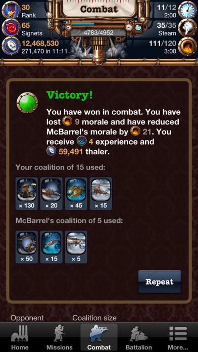 Steampunk Game Mobile screenshot 3