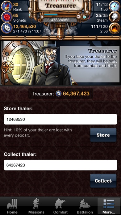 Steampunk Game Mobile screenshot 1