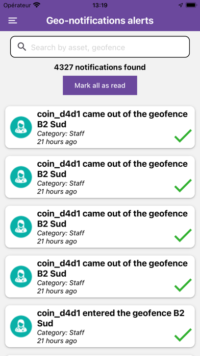 Stellar Asset Tracking screenshot 2