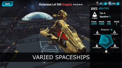 Stellar Wind Idle: Space RPG screenshot 2