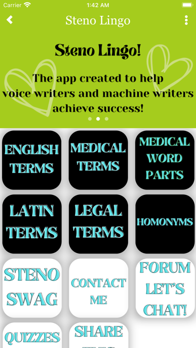 Steno Lingo screenshot 3