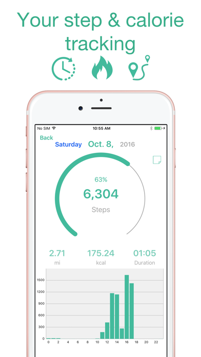 Step Counter Maipo - Pedometer screenshot 4