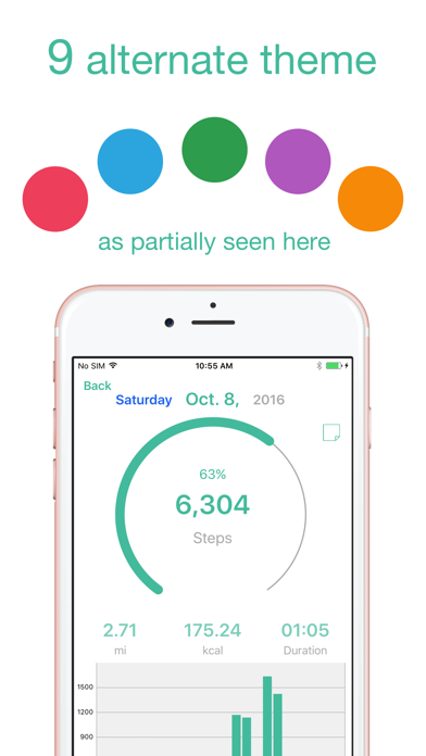 Step Counter Maipo - Pedometer screenshot 2