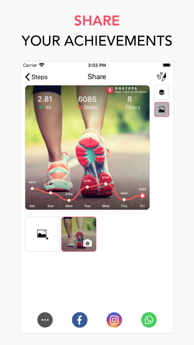 Step Counter Pedometer doSteps screenshot 1