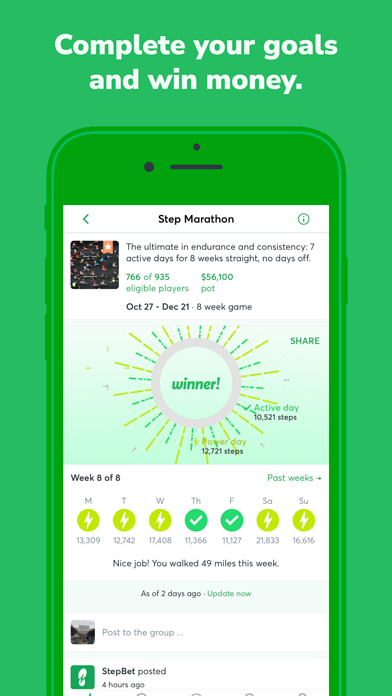 StepBet: Walk, Get Active, Win screenshot 6