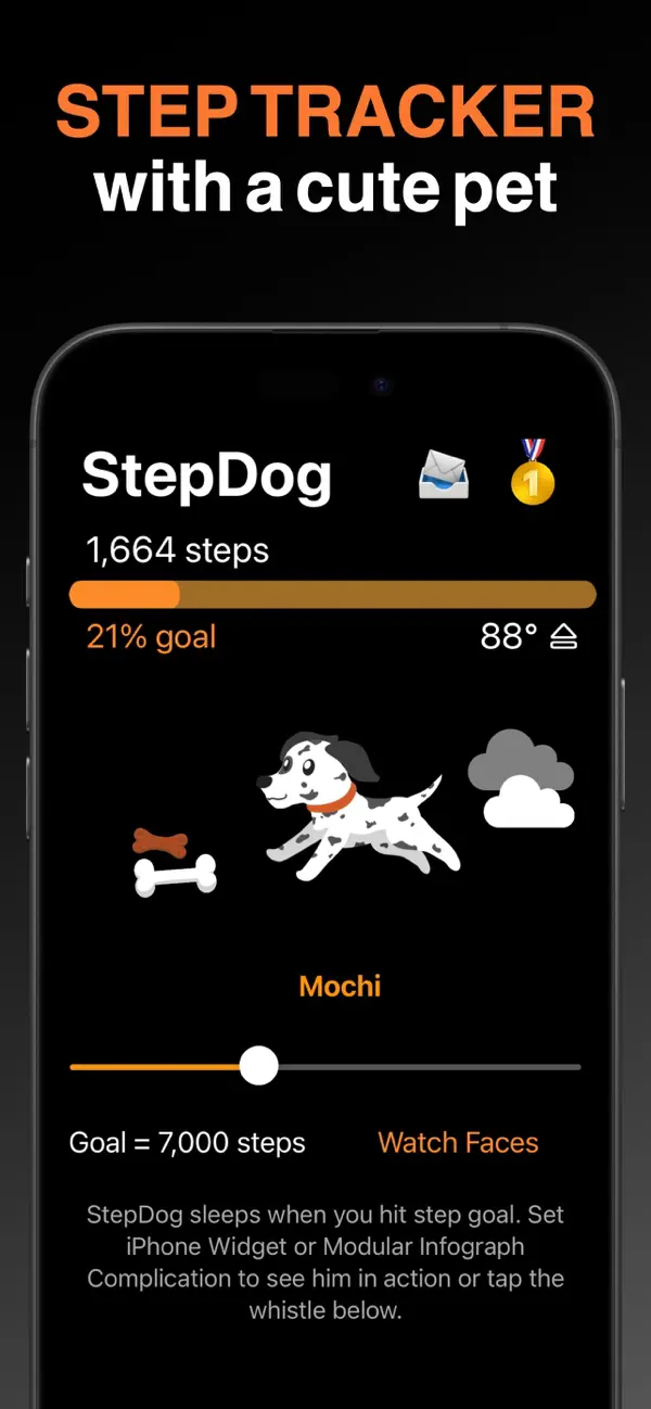 StepDog: Step Counter with Dog screenshot 5
