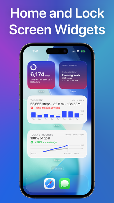 Steps - Activity Tracker screenshot 1