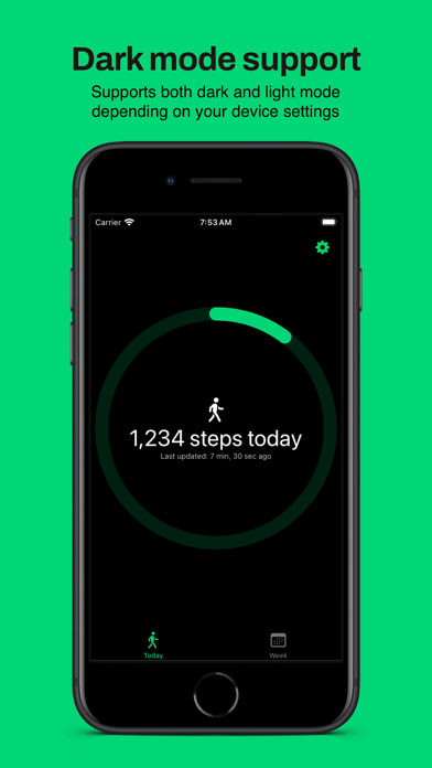 Steps  - Simple Pedometer screenshot 1