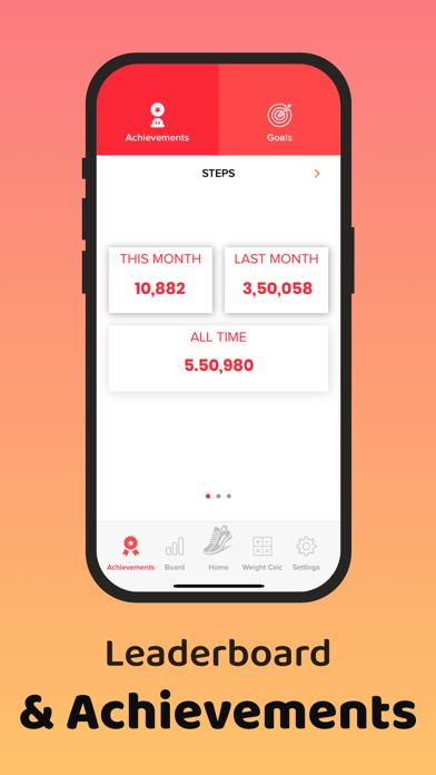 Steps Tracker - Walkmeter screenshot 1