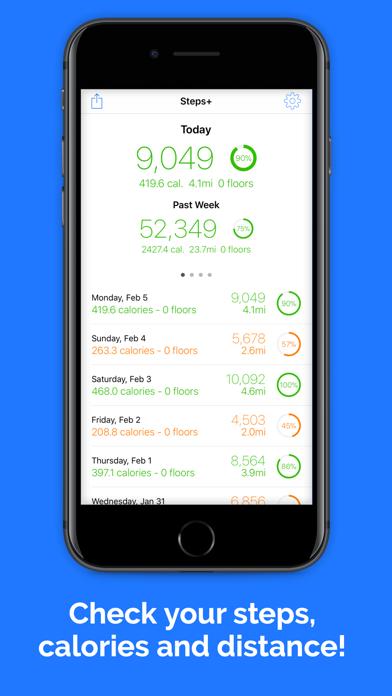 Steps+ screenshot 6