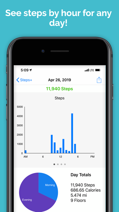 Steps+ screenshot 4