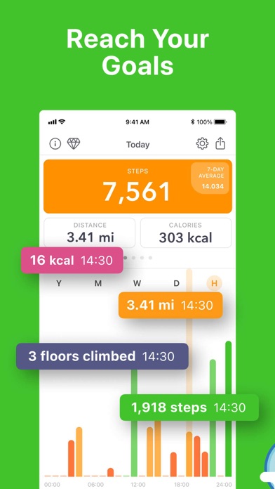 Stepz - Step Counter & Tracker screenshot 3