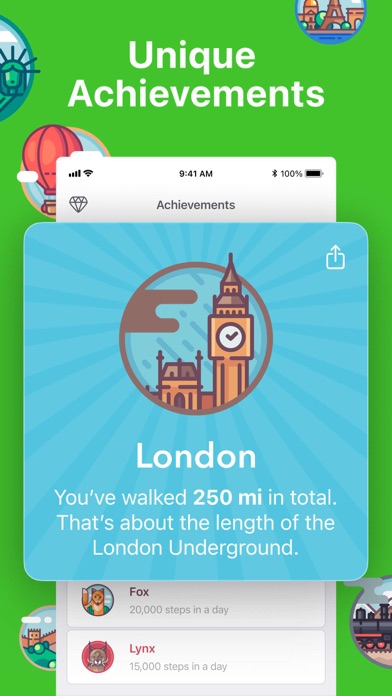 Stepz - Step Counter & Tracker screenshot 1