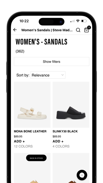 Steve Madden screenshot 2