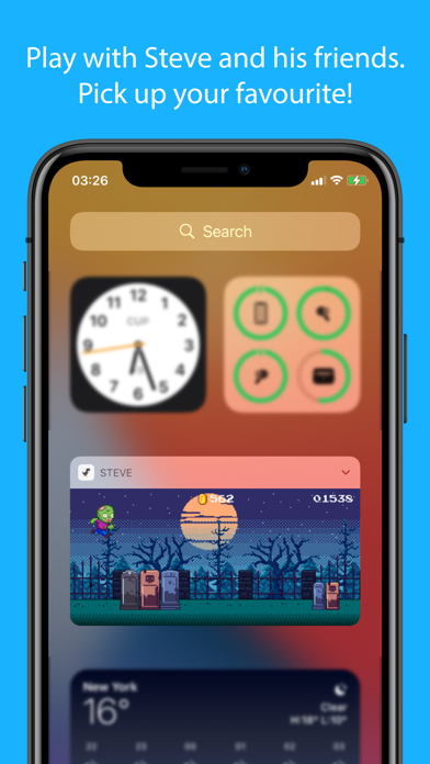 Steve | Widget Dinosaur Game screenshot 3