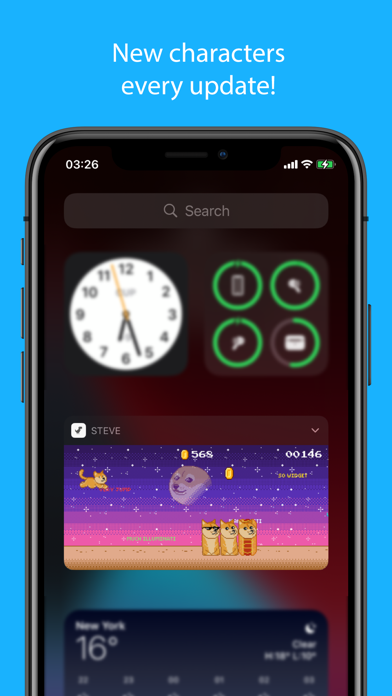Steve | Widget Dinosaur Game screenshot 2