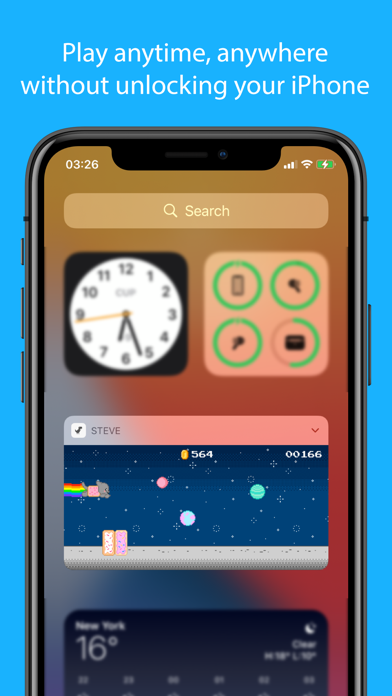 Steve | Widget Dinosaur Game screenshot 1