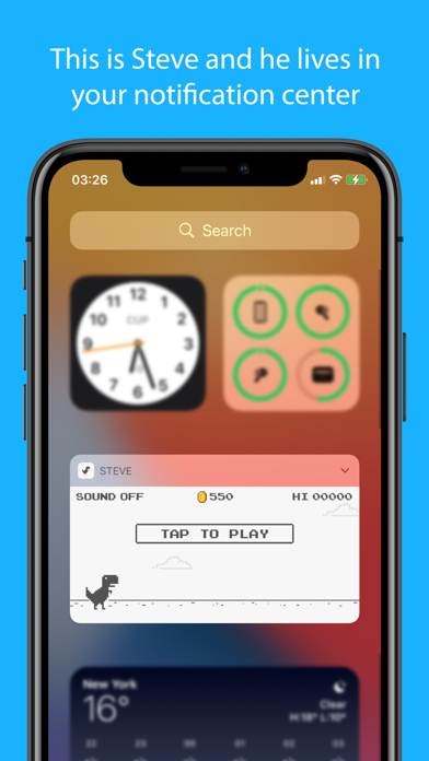 Steve | Widget Dinosaur Game screenshot 5