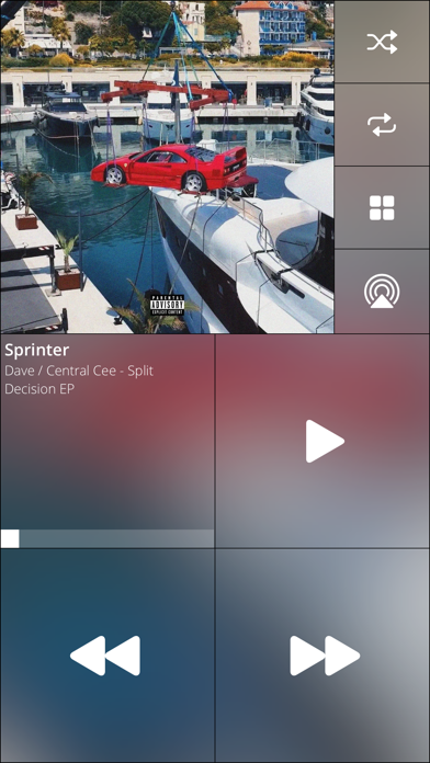 Stezza: Simple Music Player screenshot 1