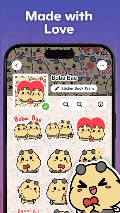 Sticker Book for iMessage screenshot 2