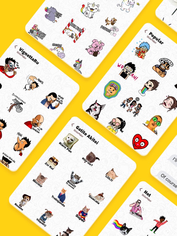Stickers Funny of Meme & Emoji screenshot 2