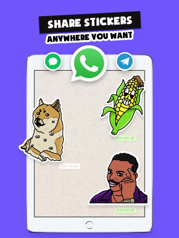 Stickers Funny of Meme & Emoji screenshot 5
