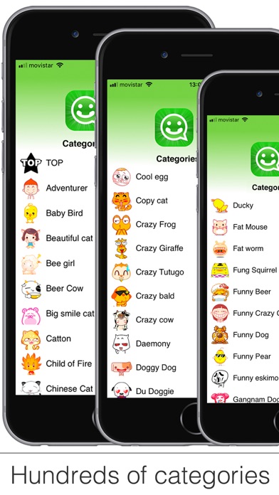 Stickers Packs PlusApp screenshot 1