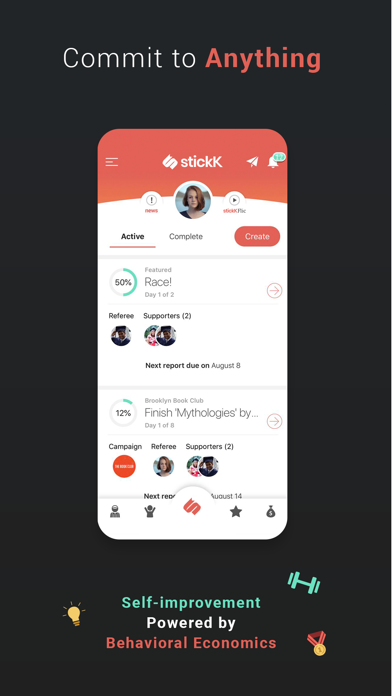 stickK: Goals & Accountability screenshot 9