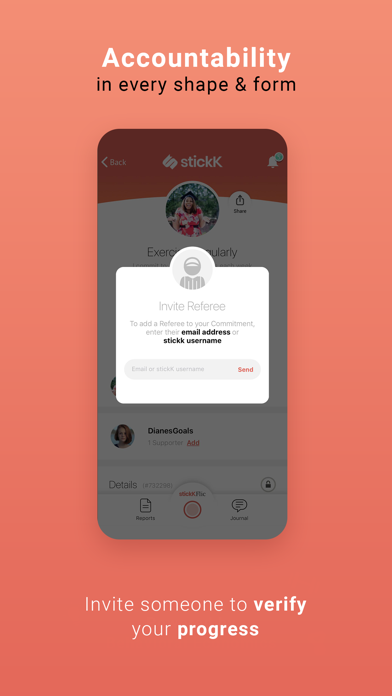 stickK: Goals & Accountability screenshot 8