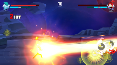Stickman Battle Fight Hero War screenshot 2
