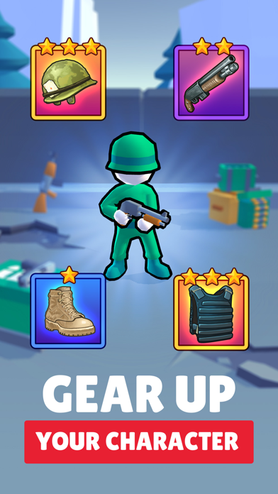 Stickman of Wars: RPG Shooters screenshot 4