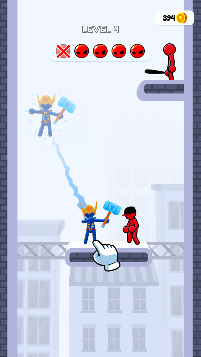 Stickman Teleport Master 3D screenshot 2