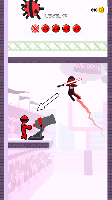 Stickman Teleport Master 3D screenshot 1