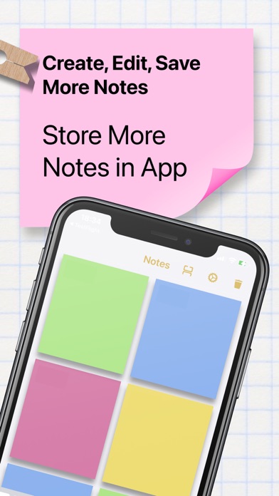 Sticky Notes Widget+ screenshot 1