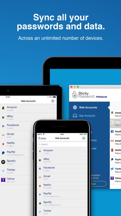 Sticky Password Manager & Safe screenshot 1