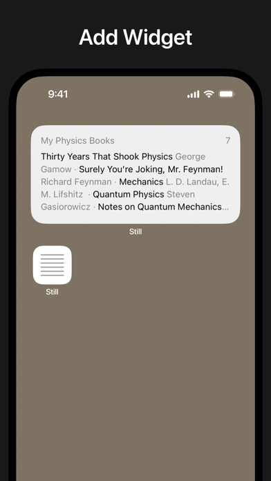 Still: simple lists screenshot 2