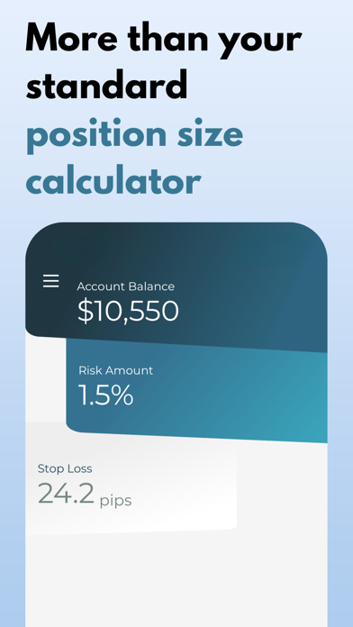 STINU Position Size Calculator screenshot 5