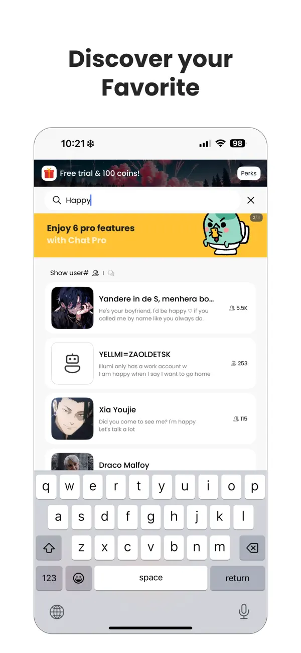 Stipop: AI Chat·Virtual Dating screenshot 1