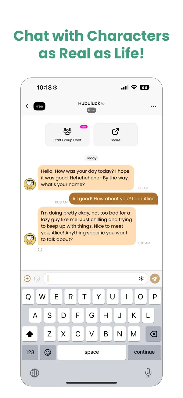 Stipop: AI Chat·Virtual Dating screenshot 3