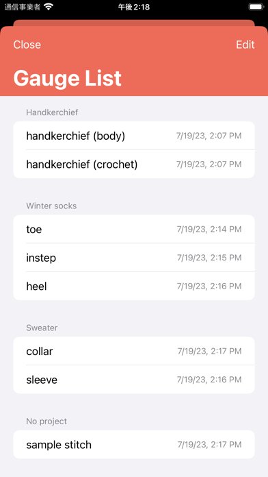 Stitch & Row - GaugeGuide screenshot 3