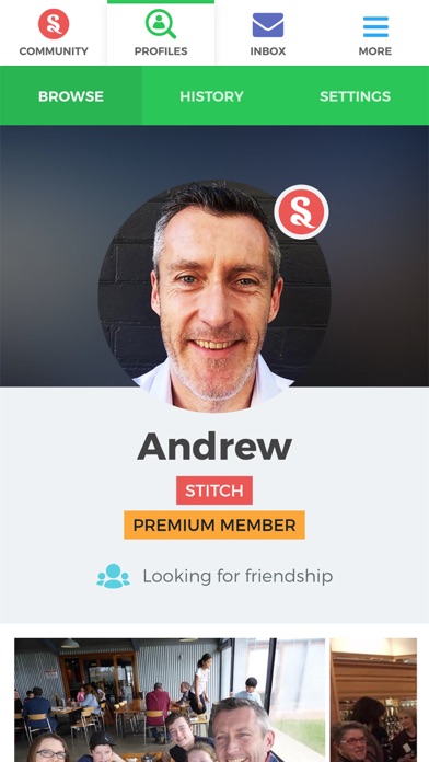 Stitch - The Community for 50+ screenshot 1