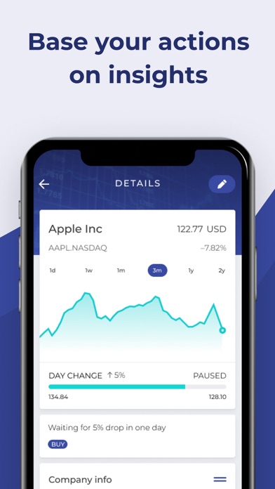 Stock Alert - Alarms & Tracker screenshot 4