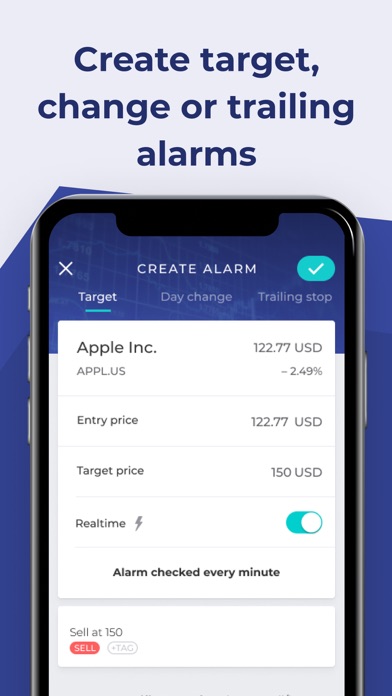 Stock Alert - Alarms & Tracker screenshot 3