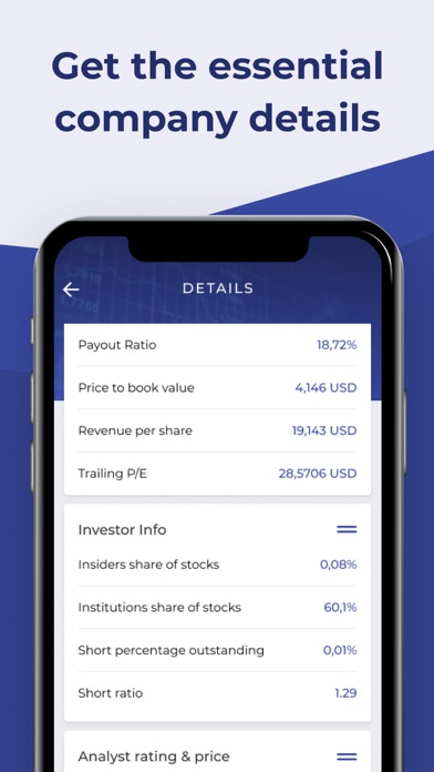 Stock Alert - Alarms & Tracker screenshot 2