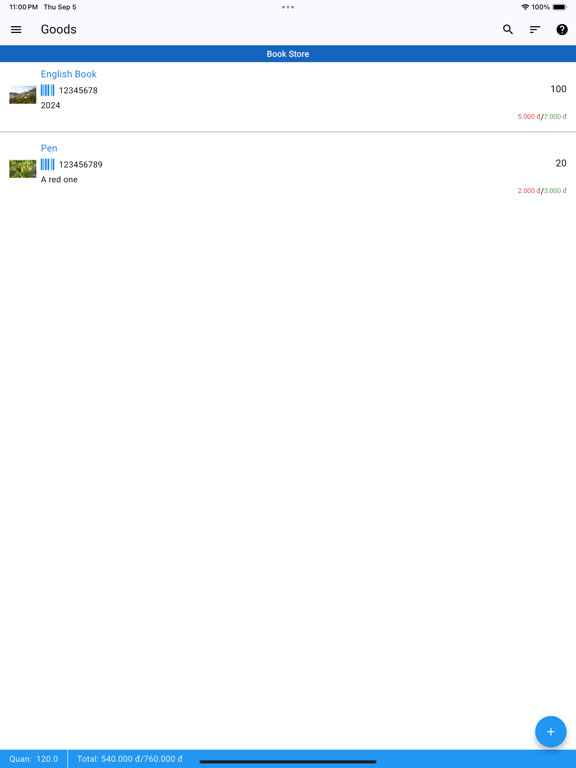 Stock and Inventory screenshot 2