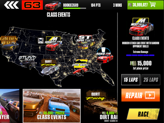 Stock Car Racing screenshot 3