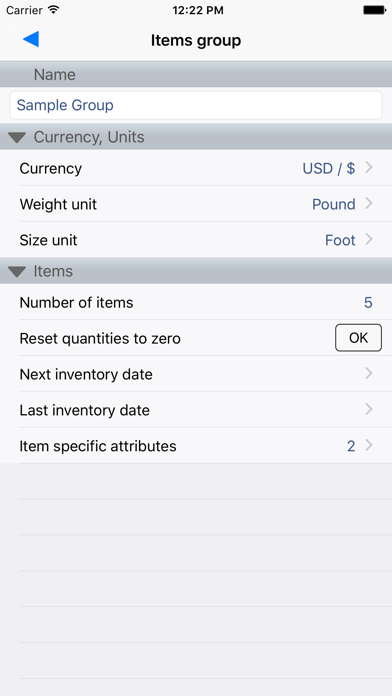 Stock Control Inventory screenshot 2