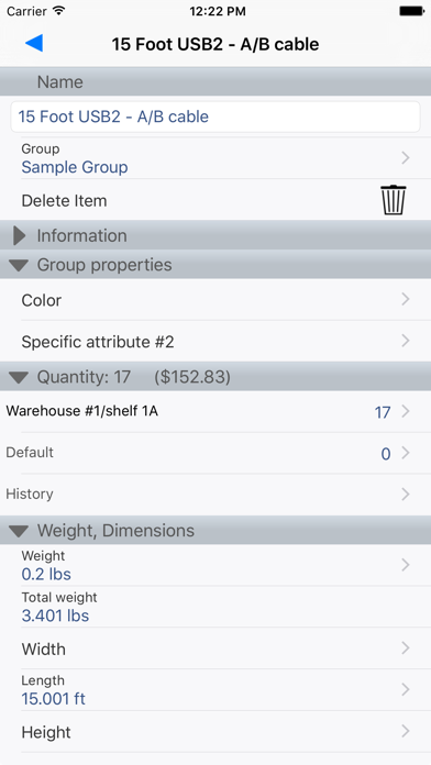 Stock Control Inventory screenshot 4