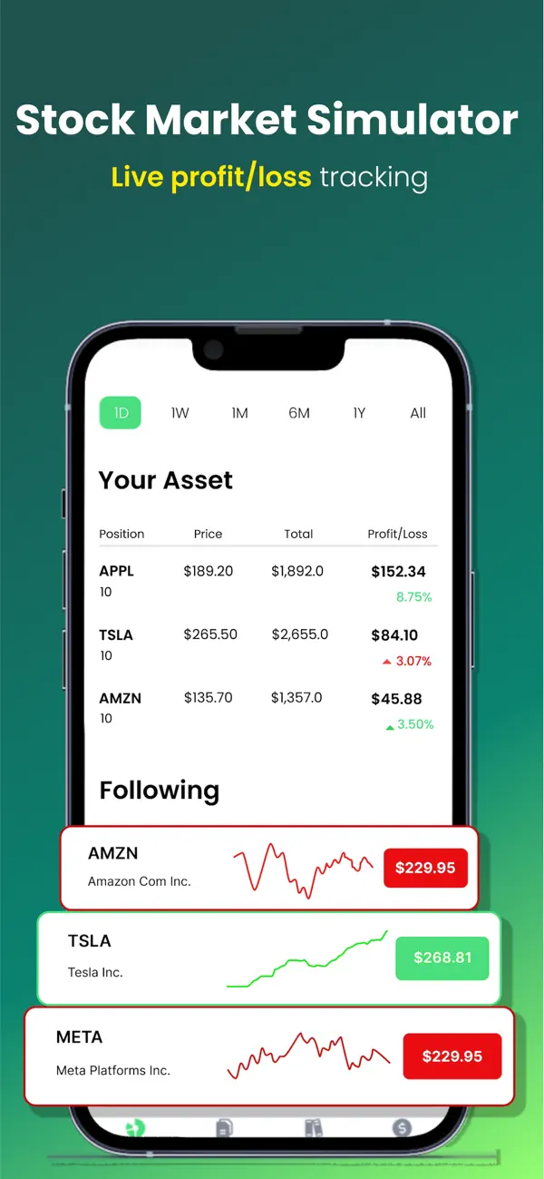 Stock Market Simulator screenshot 4