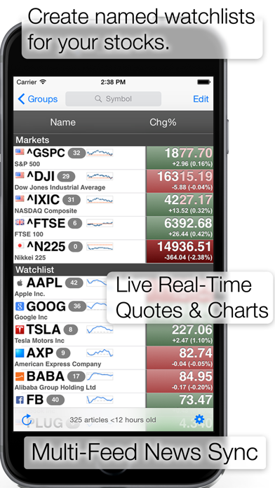 Stocks: Realtime Quotes Charts screenshot 5